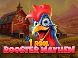 1 Reel Rooster Mayhem game screenshot